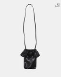 Rose Leather Bokjori Crossbody Bag