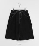 Yabr Stitch Carpenter Cotton Bermuda Pants