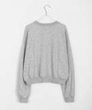 Forio Ribbon Crop Sweatshirt