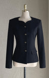 Leage Heart Neck Jacket