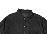 Kent Denim Roll-Up Short Sleeve Shirt