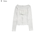 Chaeti Hook Shirring T-shirt