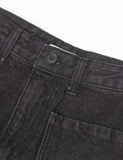 FOLD BLACK POCKET DENIM