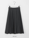 Hirna Pleated Long Skirt