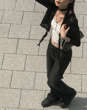 Juju Flower Punching See-Through Cardigan