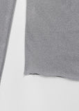 RIBBED SHOULDER KNIT