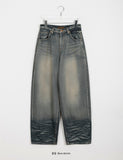 Hitsumi washing wide denim pants