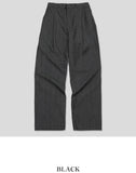 Again one tuck denim pants