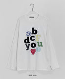 Hoind Printing Over Long Sleeve Tee