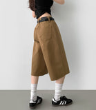 Amecaji Street Bermuda Three Quarter Cotton Pants