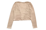 Yayo Crop Sleeveless Cardigan Set