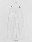 Hiview Rivet Nylon Wide Pants