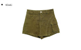 Lepe cargo mini skirt pants