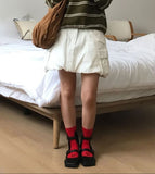 (with underpants) BALLOON POCKET MINI SKIRT