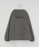 Groua Check Over Hood Windbreaker