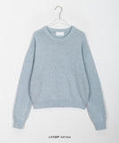 Elba Alpaca Wool Round Pastel Color Knit