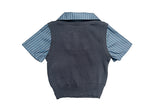 Guilty Short Sleeve Shirt Vest Set