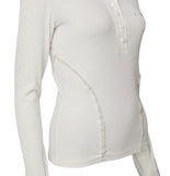 Button Up Lace Hoodie