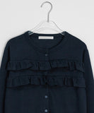 Haridi Frill Crop Cardigan