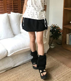 (2-WAY) BUTTON BALLOON SKIRT