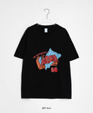 Helter Tomato Printing Short Sleeve Tee