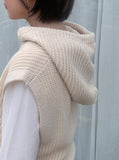 Haribu Knit Hood Vest