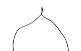 Bold Big Heart Drop Necklace