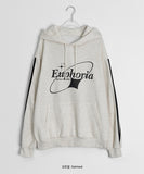 Guerlain Printing Brushed Track Over Color Matching Hoodie