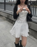 Shopper Linen Strap Bolero Cardigan