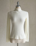 Bellimo Frill Wave Half-Neck Knit