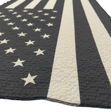American flag chiffon scarf
