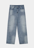 24SS★DART BRUSH WIDE DENIM PANTS