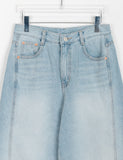 Hishoe Cut Wide Denim Pants