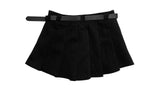 In-the-Low Belt Pleated Skirt Pants