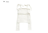 Nez Off-Shoulder Ribbon T-shirt