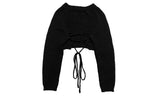 Kenzie Back Slit Bolero Strap Knit