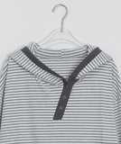 Hamii Pocket Stripe Hoodie