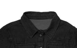 Kit Short Sleeve Snap Denim Shirt