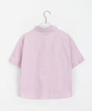 Dyoho Color Crop Collar Shirt