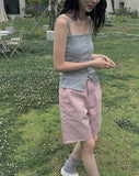 Deo button split sleeveless