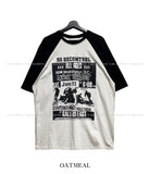 Age Raglan overfit short sleeve t-shirt