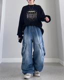 Alpha Cross Cargo Denim