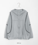 Tsukane string piping wind jumper