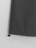 Wet Nylon Cargo Wide Pants
