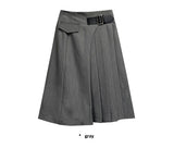 BUCKLE HALF PLEATS SK