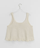 Heildeen Button Punching Knit Bustier