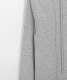 Hellami snap button cropped hoodie
