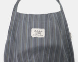 Soan Stripe Patch Big Shoulder Bag