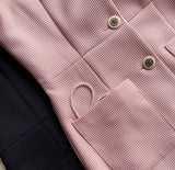 Aillo V-neck tweed one piece