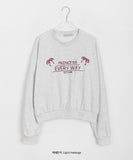 Forio Ribbon Crop Sweatshirt